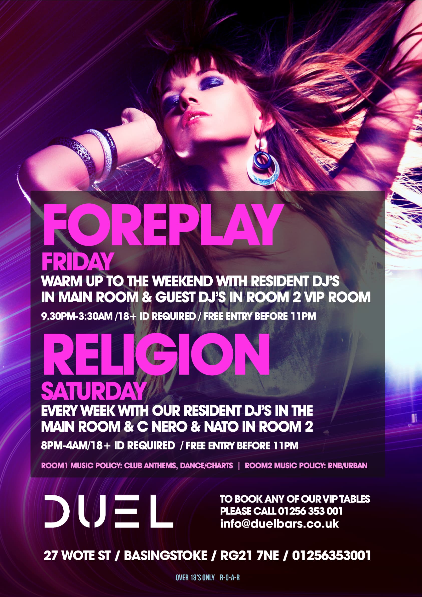Foreplay Fridays at DUEL